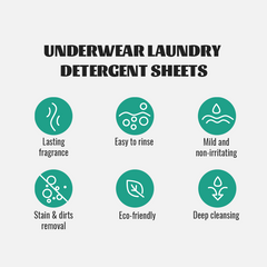 Kelee Laundry Sheets for Underwear