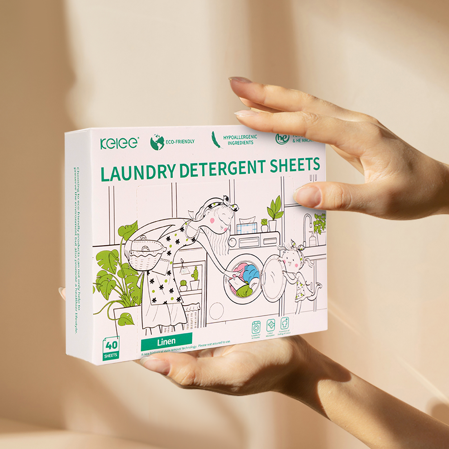 Kelee Laundry Detergent Sheets